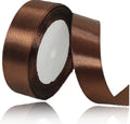 Brown Ribbon 1 Inch | Decorative Ribbon for Gift Wrapping & Crafts