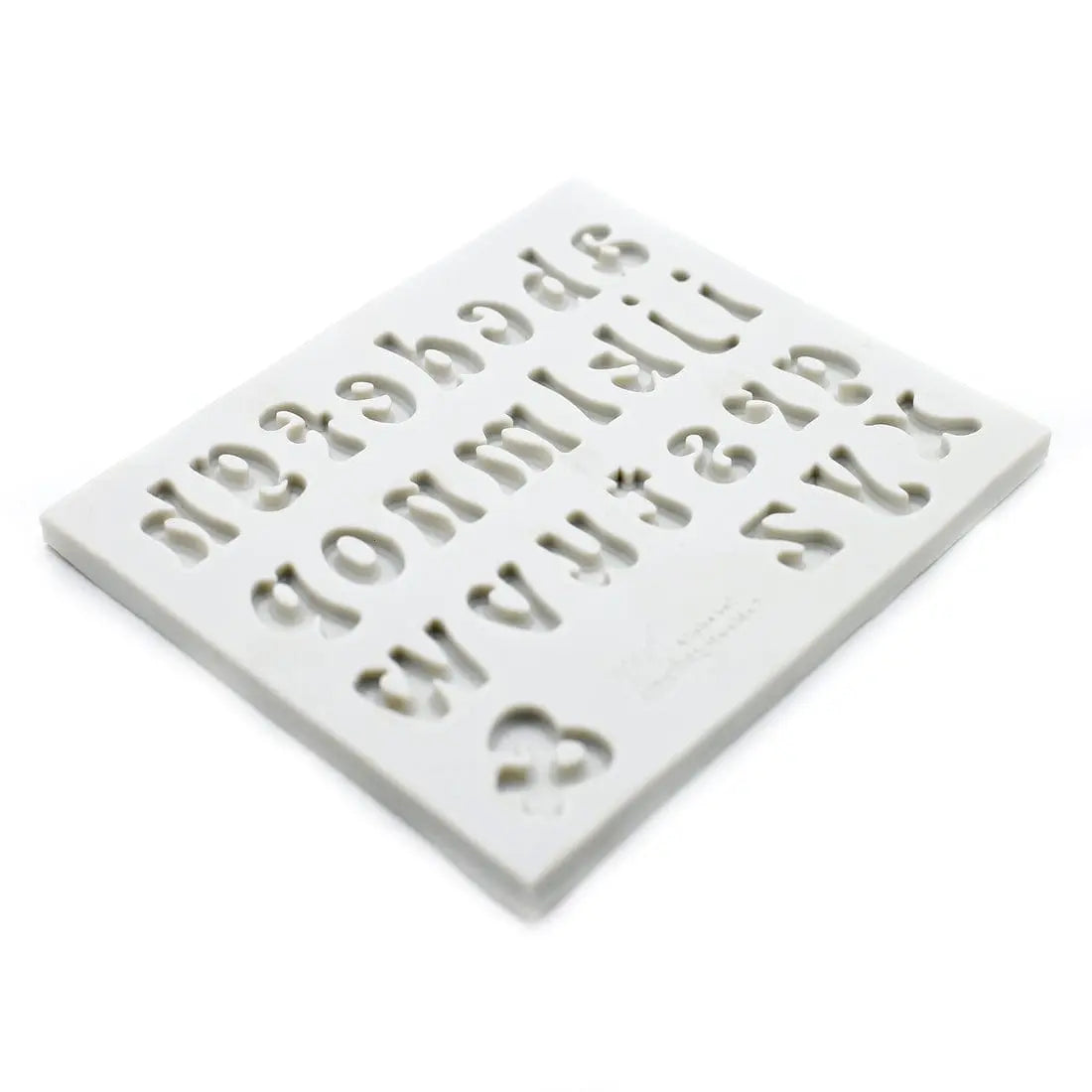 Lowercase Stylish Alphabet Silicone Fondant Mold