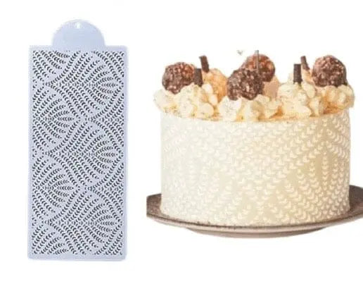 Harvest Cake Stencil | Reusable Cake Decorating Stencil for Cakes & Desserts