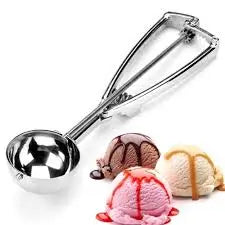 Ice Cream Scoop | Stainless Steel Cookie Dough & Ice Cream Scooper