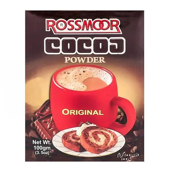 Rossmoor Cocoa Powder 100 Gram | Premium Unsweetened Cocoa Powder for Baking