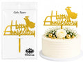 Happy Anniversary Couple Acrylic Cake Topper | Premium Anniversary Cake Decoration