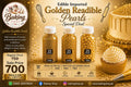 Edible Imported Golden Pearls – Special Deal | Premium Cake Decorating Sprinkles