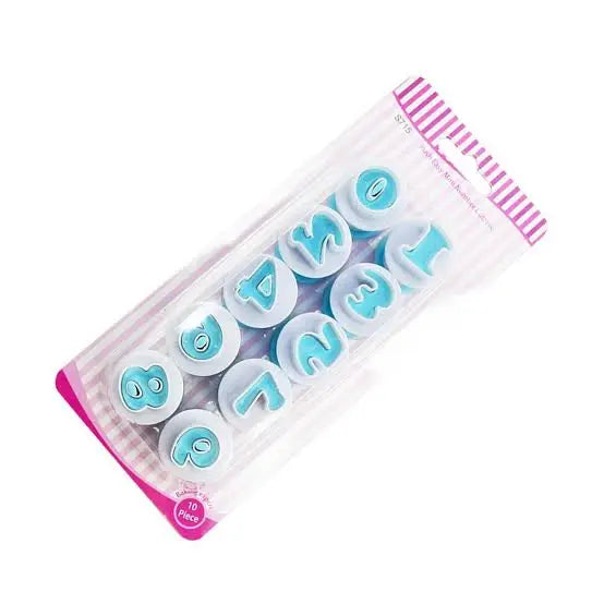 Number Plunger Cutter Set | Fondant, Cookie & Cake Decorating Number Cutters
