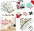 Printed Oven Gloves (2 Pcs Pair) | Heat Resistant Baking & Cooking Gloves