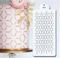 Lace Pattern Cake Stencils | Reusable Cake Decorating Stencils for Cakes & Desserts