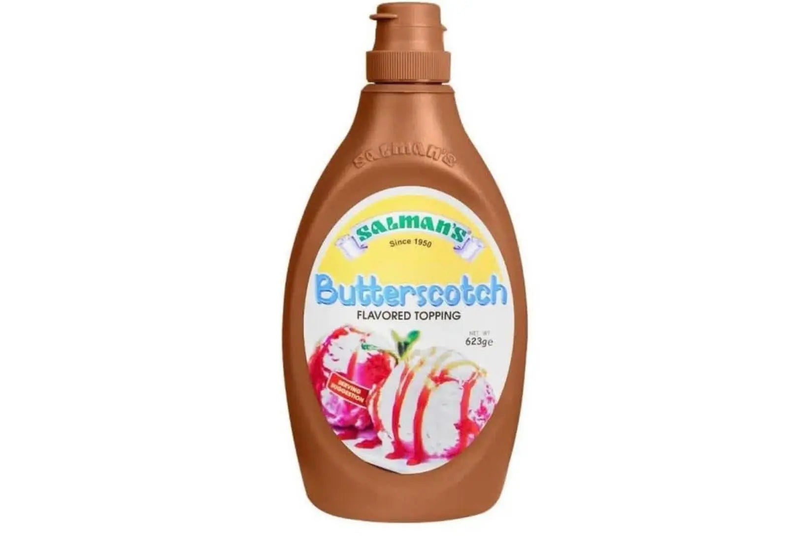 Salman's Butter Scotch Topping Syrup | Premium Dessert & Ice Cream Syrup