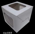 Cake Box 8×8×8 | Premium Cake Packaging Box for Cakes & Desserts