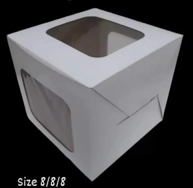 Cake Box 8×8×8 | Premium Cake Packaging Box for Cakes & Desserts