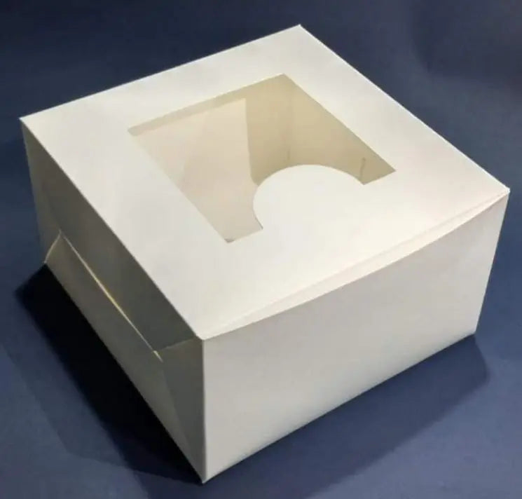 Cake Box 9×9×4 | Premium Cake Packaging Box for Cakes & Dessertsv