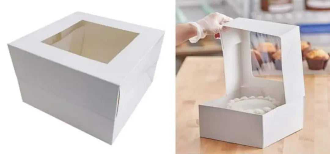 Cake Box 9×9×6 | Premium Cake Packaging Box for Cakes & Desserts