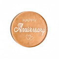 Happy Anniversary Fondant Embosser | Acrylic Fondant Stamp for Cake & Cookie Decorating