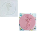 Flower Bunch Fondant Embosser | Acrylic Fondant Stamp for Cake & Cookie Decorating