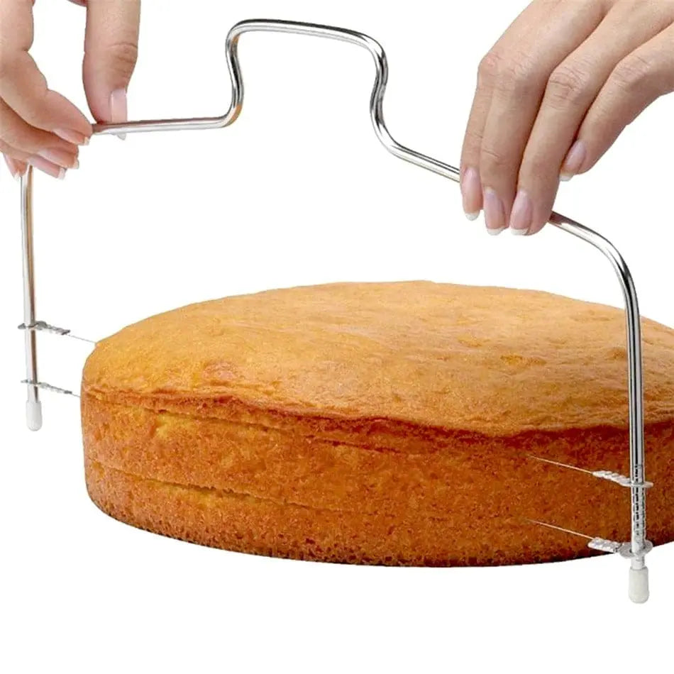 Adjustable Cake Wire Leveler Stainless Steel | Cake Layer Slicer & Leveling Tool
