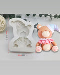 Cap Teddy Bear & Chocolates Silicone Fondant Mould | Chocolate, Fondant & Cake Decorating Mould