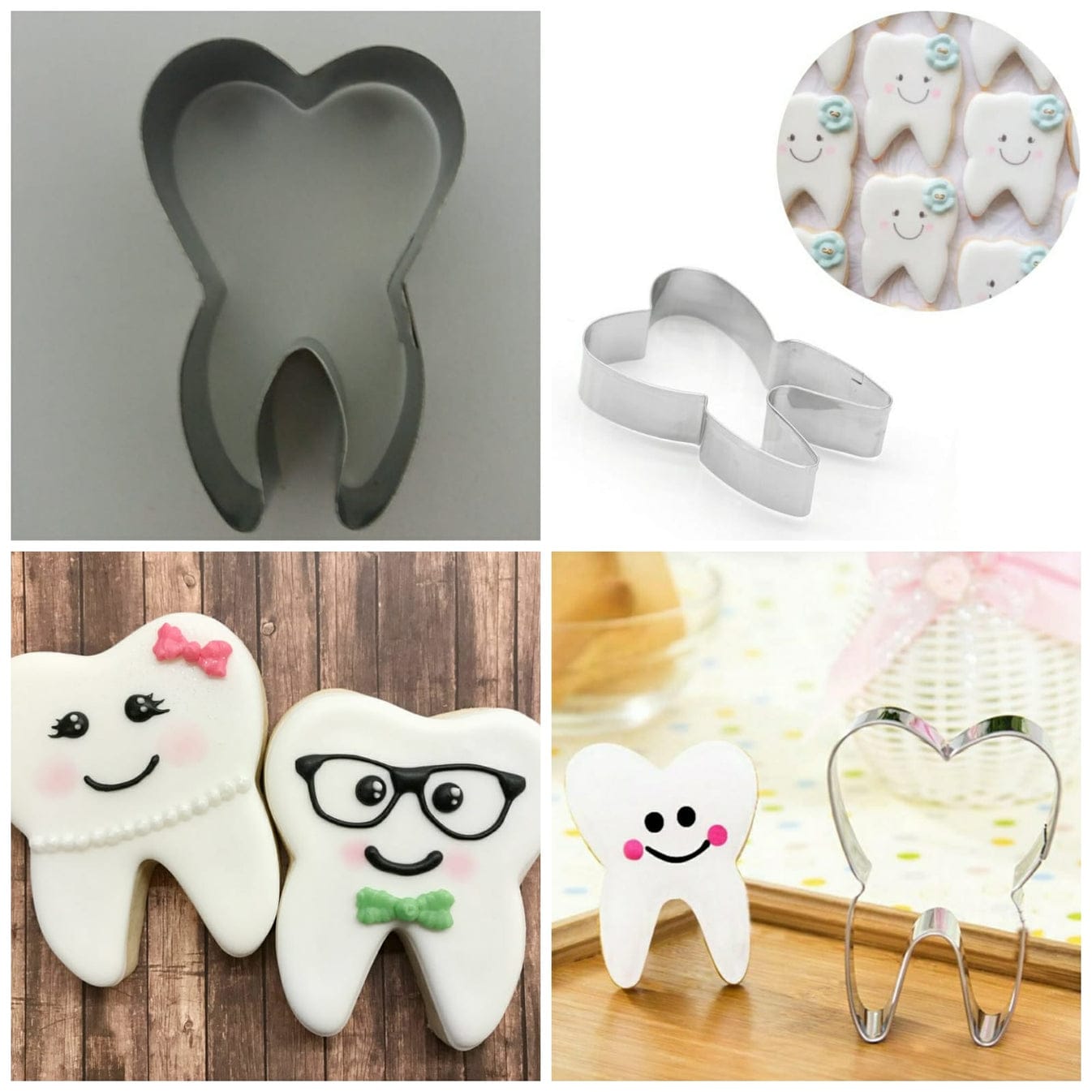 Tooth Cutter for Fondant & Cake Decorating | Dental Shape Cutter