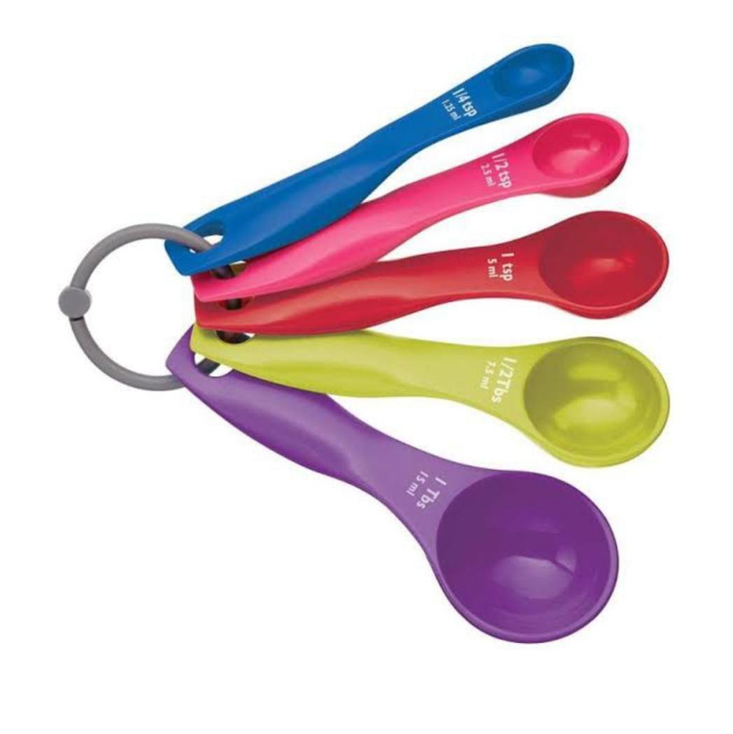 5-Piece Multi-Size Measuring Spoon Set for Baking & Cooking