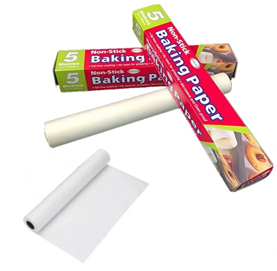 Non-Stick Baking Paper 5 Meter for Cakes & Baking