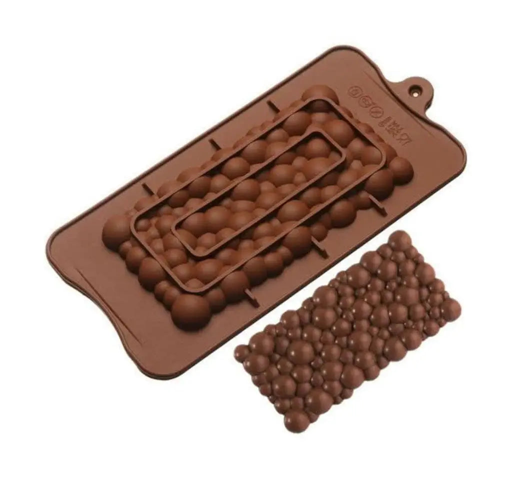 Bubbly Silicone Chocolate & Candy Mould for Dessert Making