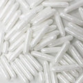 Imported White Rod Sprinkles 25g for Cake Decorating