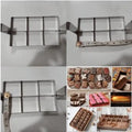 6-Cavity Stainless Steel Brownie Cutter for Baking