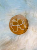 Hand Dua Acrylic Fondant Stamp & Cake Embosser
