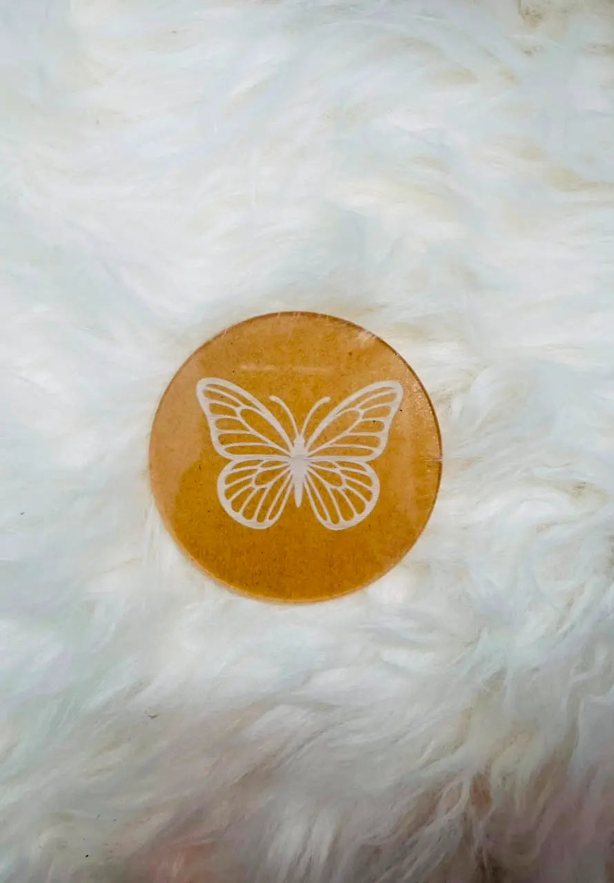Butterfly Fondant Stamp | Acrylic Cake & Cookie Embosser