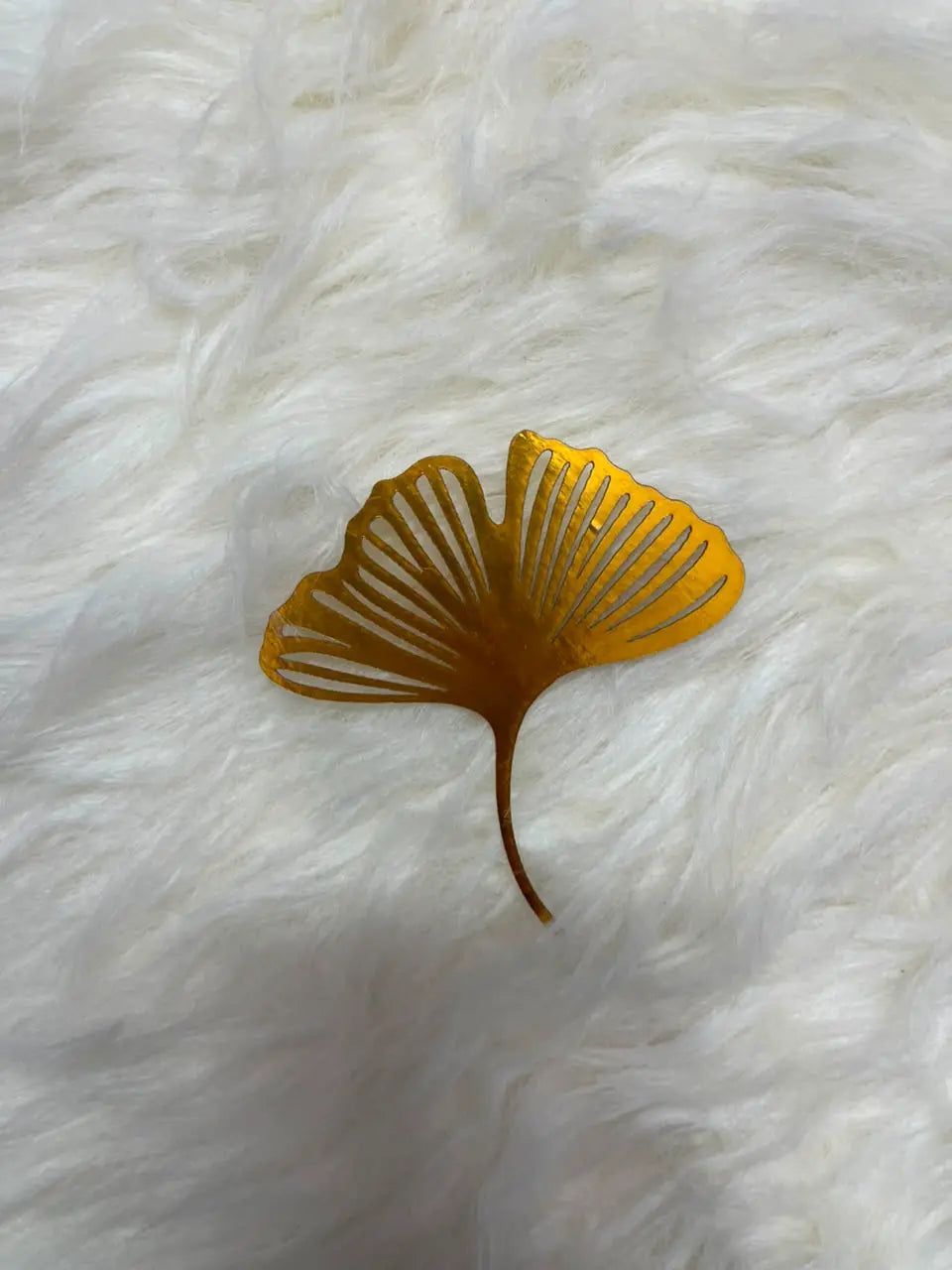 Ginkgo Leaves Paper Cutout Decorations – Pack of 10