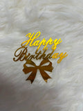 Happy Birthday Paper Cutout Decorations – Pack of 10