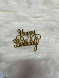 Happy Birthday Paper Cutouts – Pack of 10
