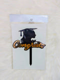 Graduation Theme Cake Topper | Graduation Cake Décor
