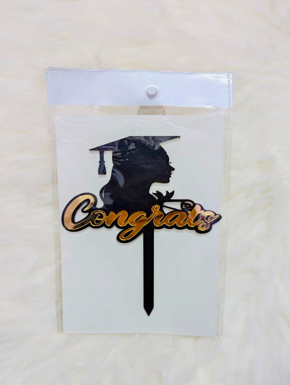 Graduation Theme Cake Topper | Graduation Cake Décor