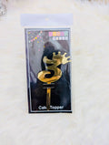 Number 3 Acrylic Cake Topper | Birthday Cake Decoration