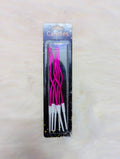 Double Shade Curve Candles – Pack of 6 Pieces