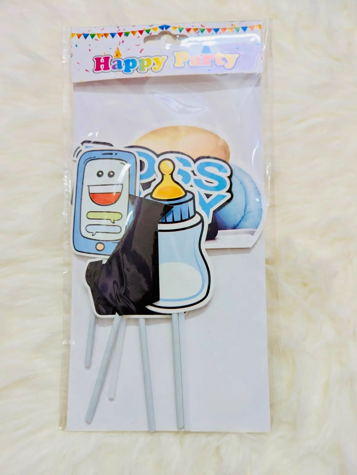 Boss Baby Theme Character Cake Topper | Birthday Cake Décor
