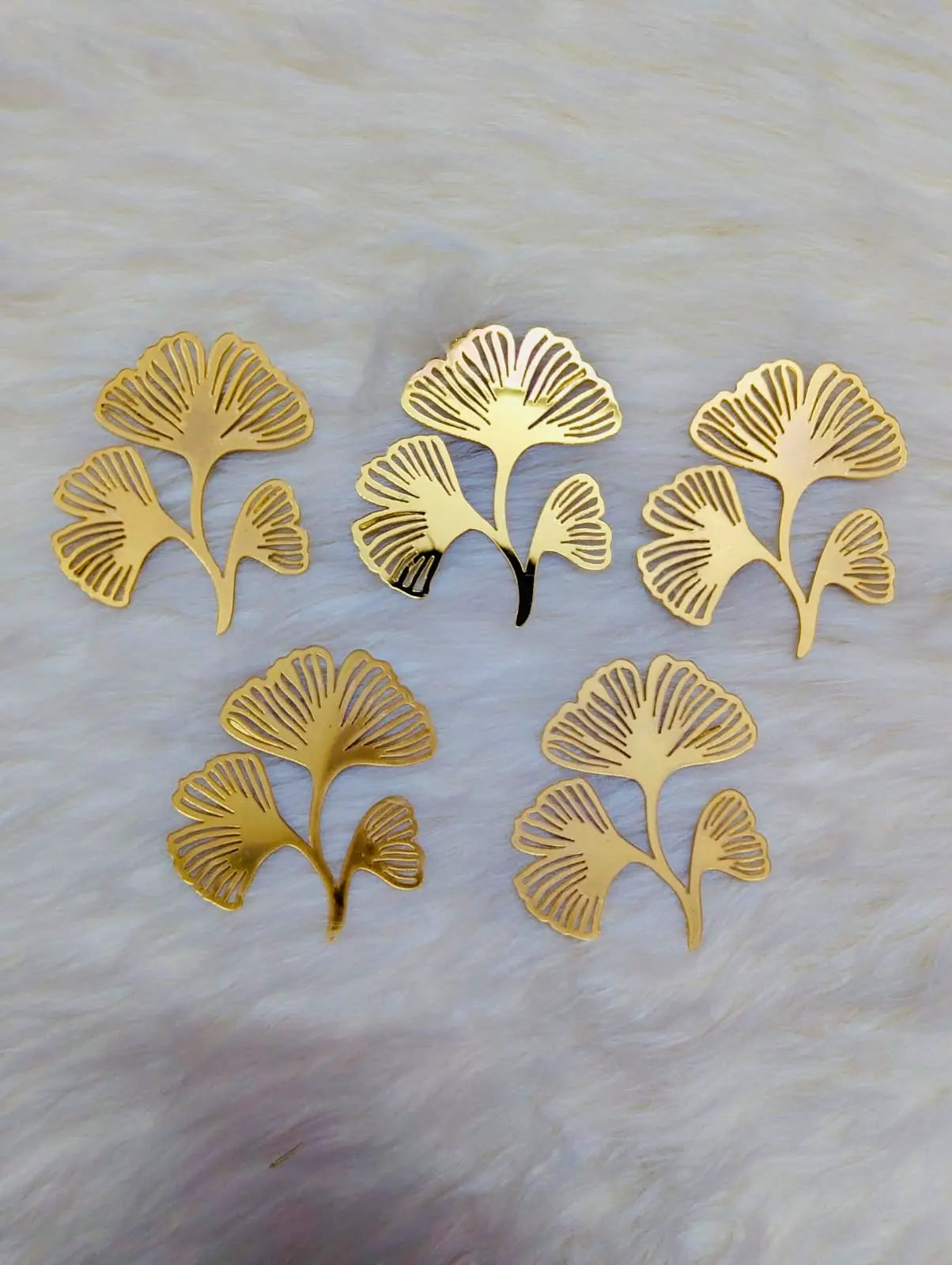 Mix Ginkgo Acrylic Tags for Cakes & Gifts – Pack of 5