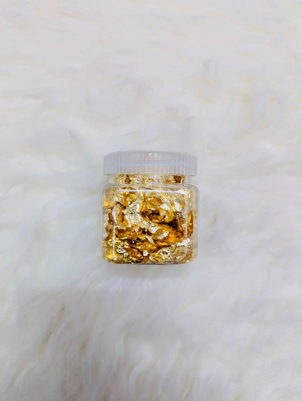Edible Gold Foil Flakes Small Jar | Cake Decoration