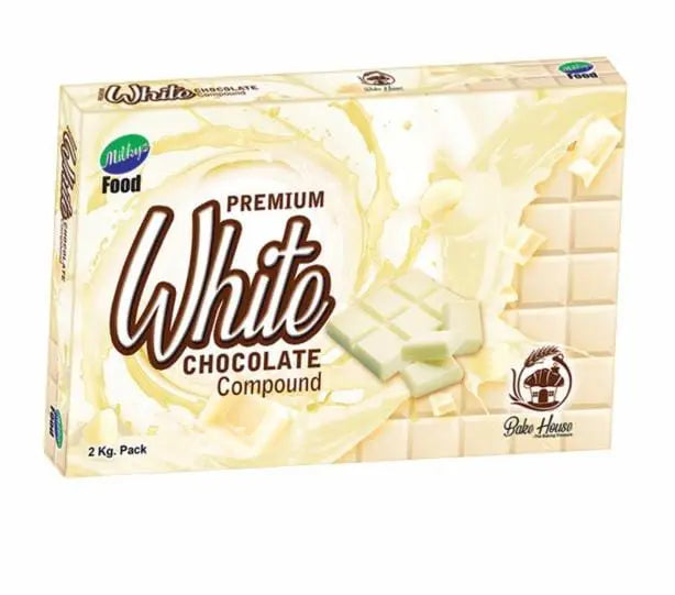 Milkyz Food White Chocolate 2kg | Premium Baking Chocolate