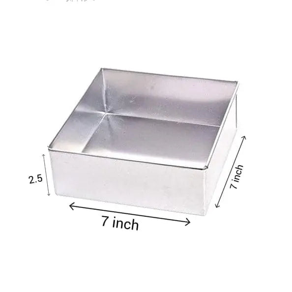 7x7 Inch Square Cake Pan | Baking Pan for Cakes