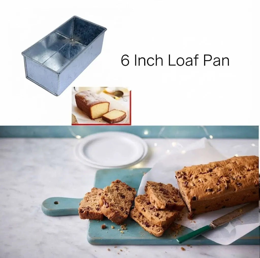 6-Inch Loaf Pan | Bread, Cake & Dessert Baking Pan