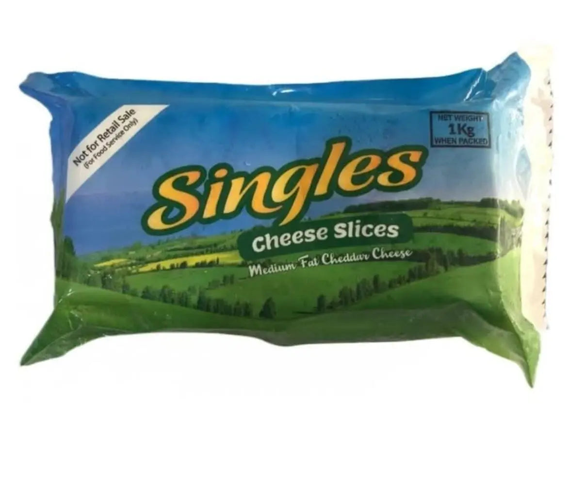 Adam Cheese Slices Pack of 50 Mustard Slices | Premium Cheese