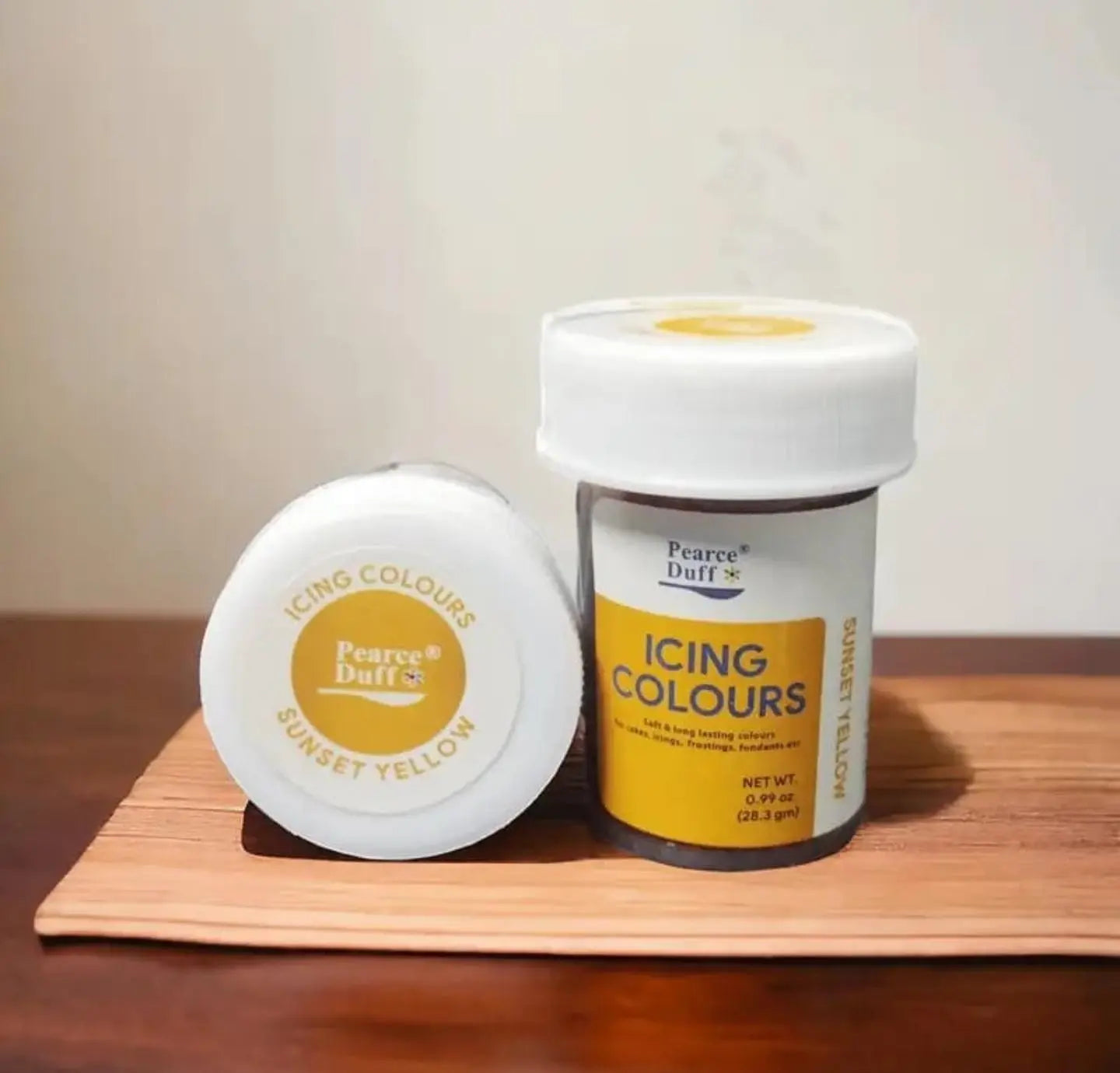 Pearce Duff Sunset Yellow Gel Food Colour | Premium Coloring