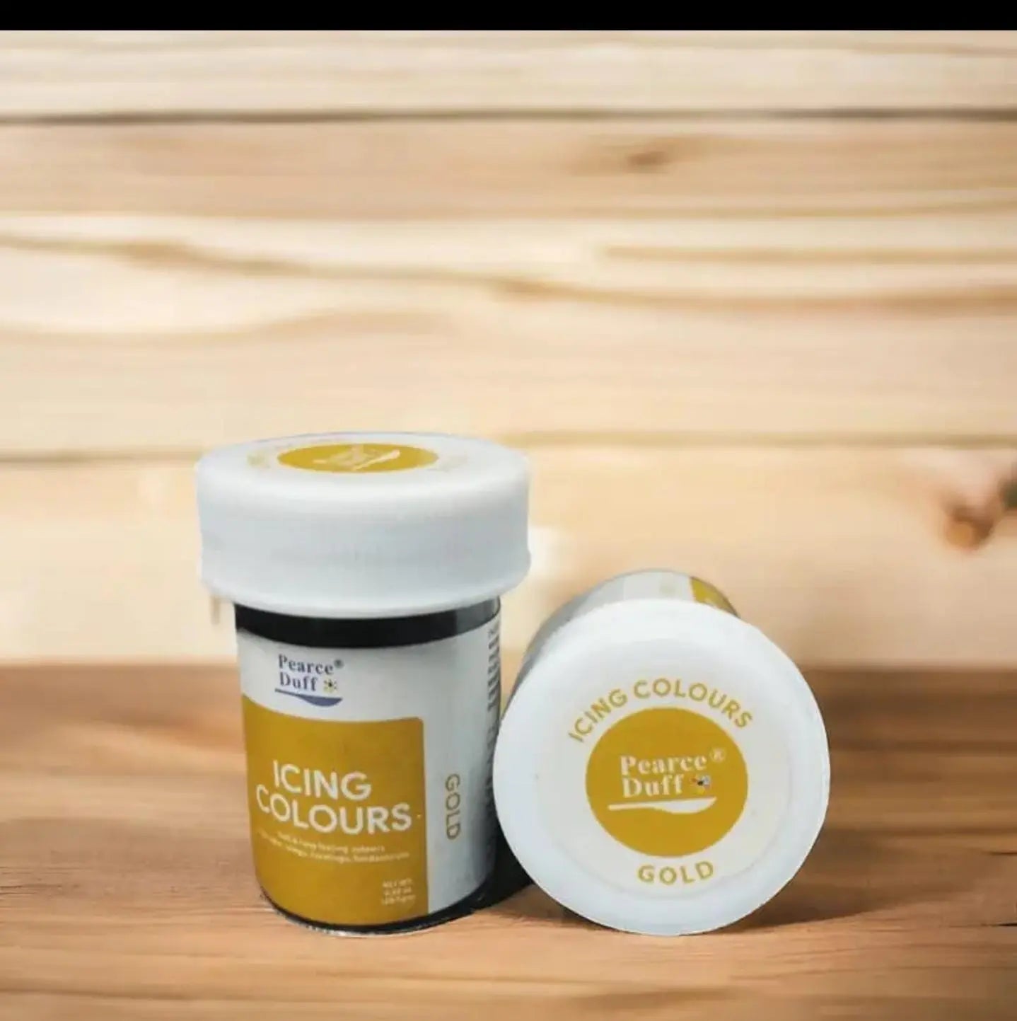 Pearce Duff Gold Gel Food Colour | Premium Food Coloring