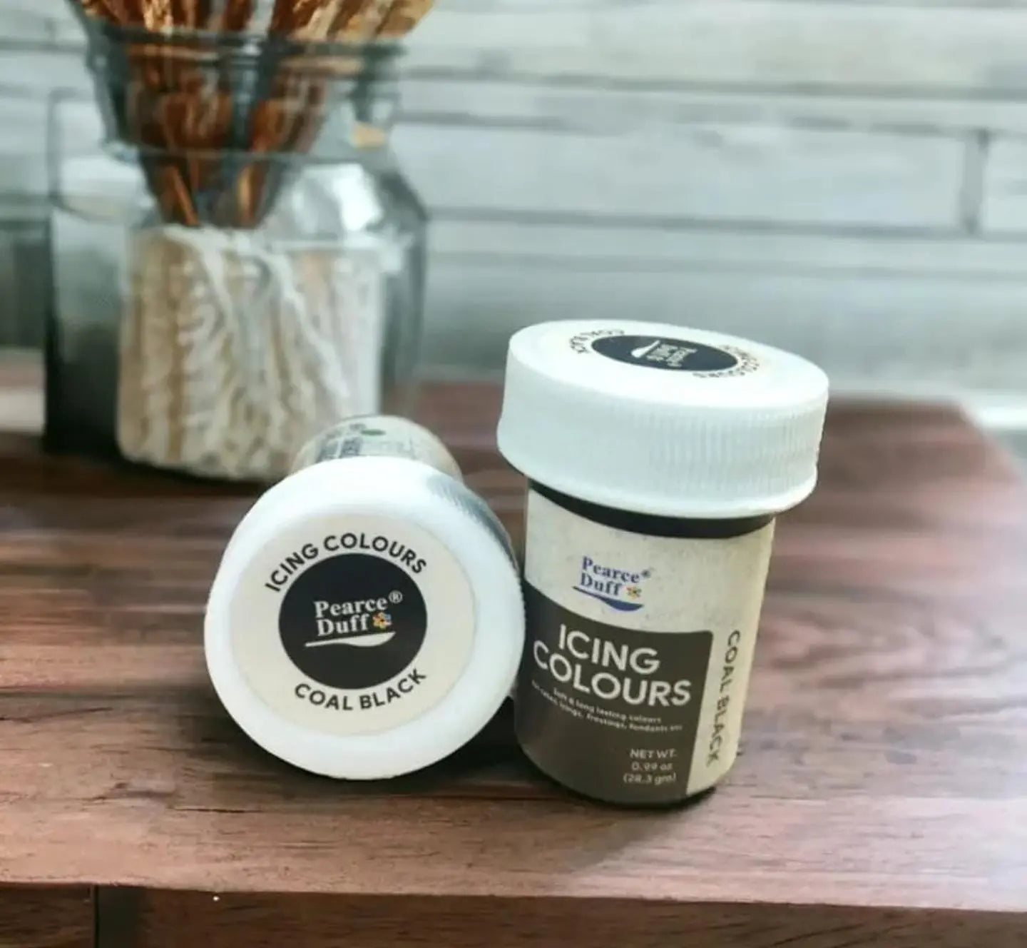 Pearce Duff Coal Black Gel Food Colour | Premium Food Coloring