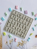 40-Cavity Alphabet & Number Silicone Fondant Mold | Cake Decoration