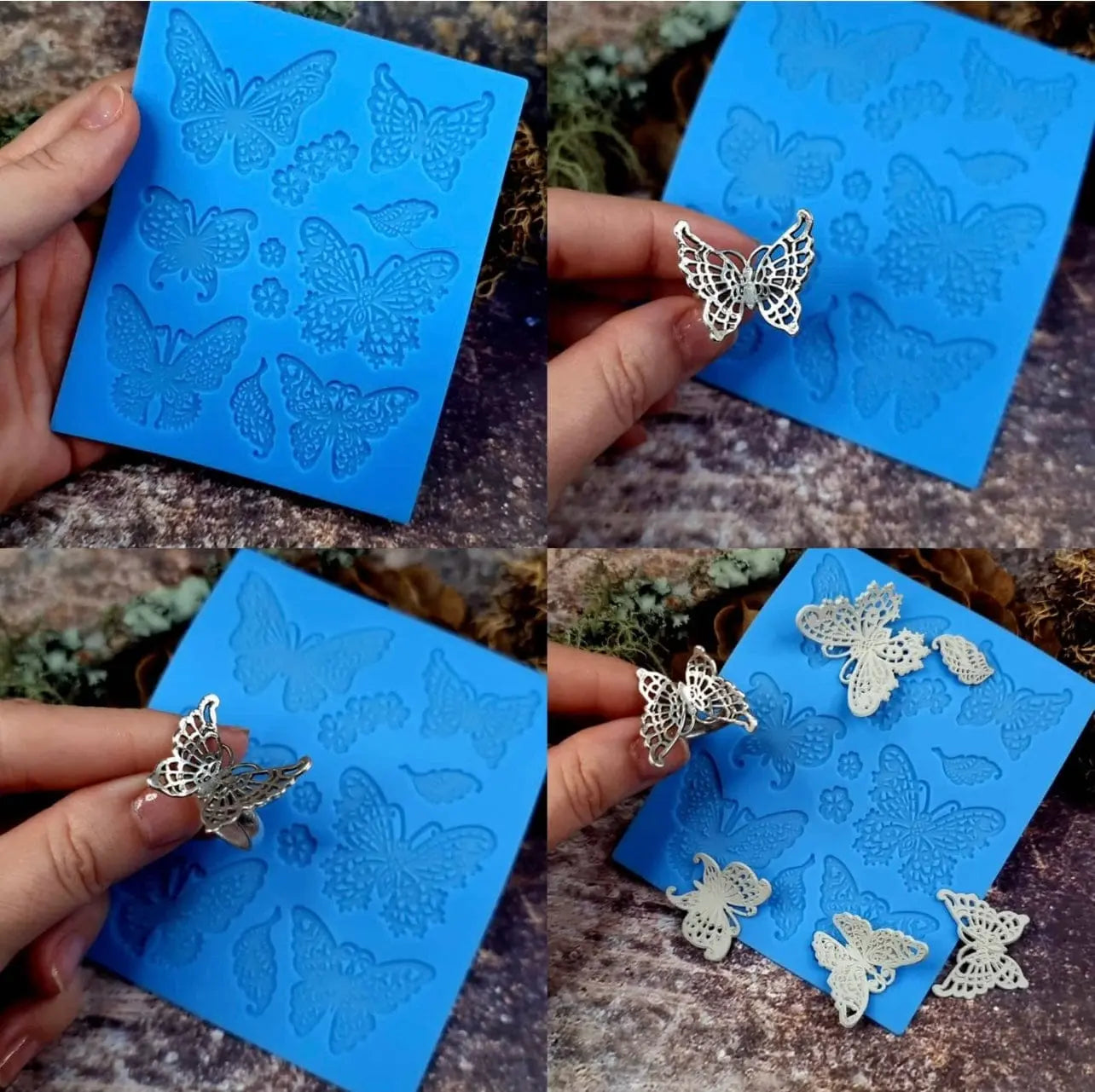 Butterfly Lace Silicone Fondant Mold | Cake Decorating Mould