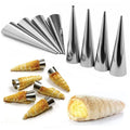 Cream Roll Nozzles Pack of 4 | Baking Moulds for Cream Horns
