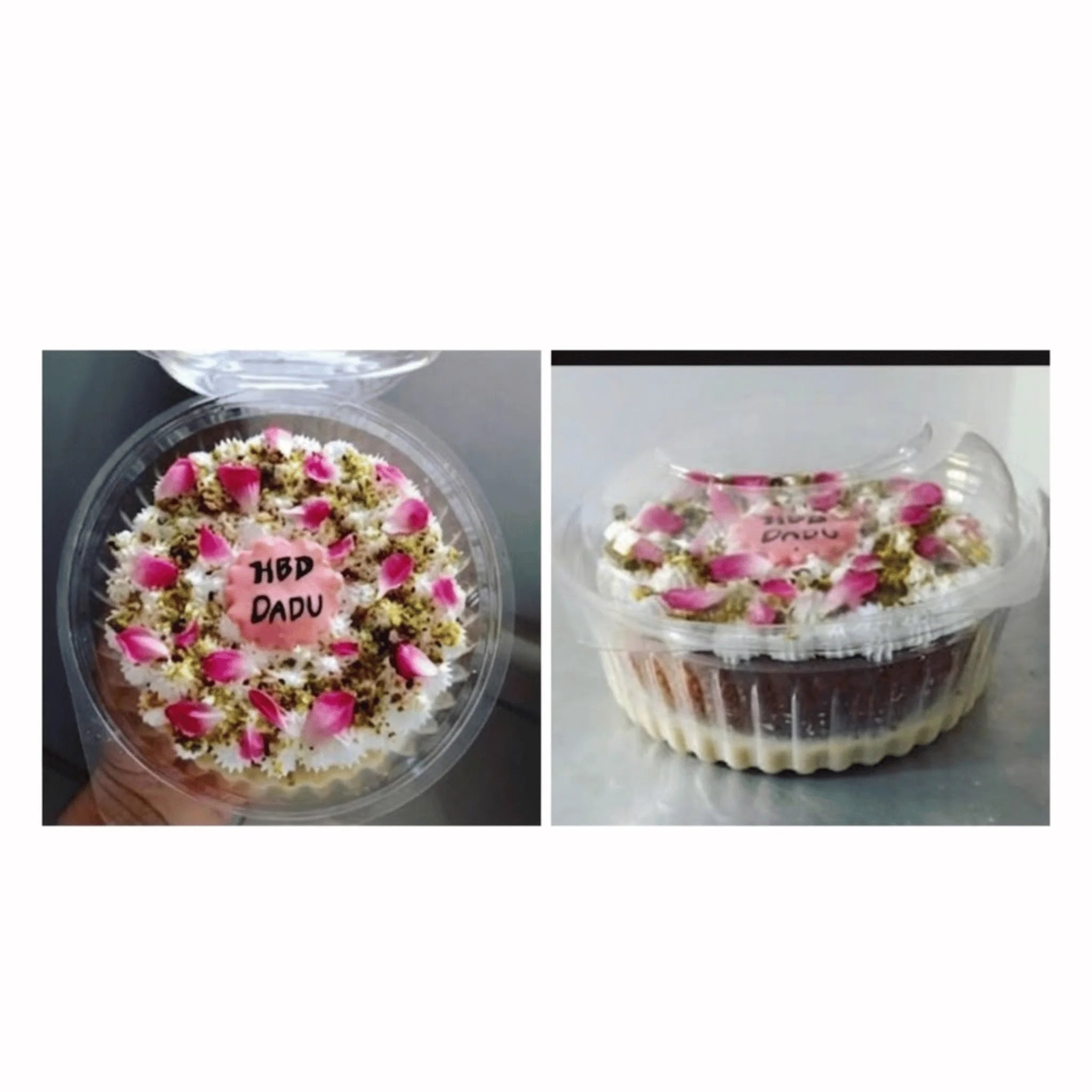 Three Milk Cake Disposable Box 6 Inch | Premium Bakery Packaging Cake Box