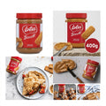 Lotus Biscoff Spread 400g | Creamy Caramelized Biscuit Spread for Bread, Desserts & Baking